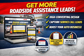 build a highly converting roadside assistance or auto repair leads website