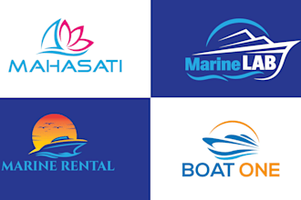 make luxury yacht boat logo opener for your business