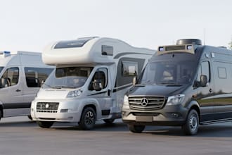 do 3d caravan, campervan, rv conversion, surveillance van bus and modelling
