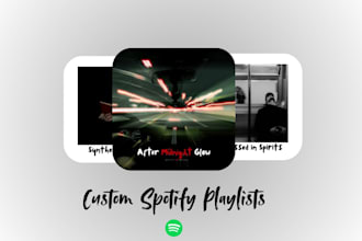 create a custom spotify playlist for your vibe