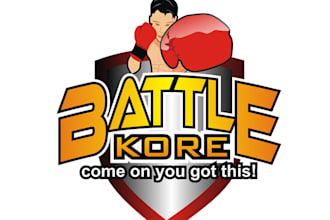 design amazing boxing style workouts logo