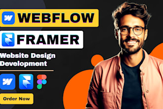 design develop modern webflow framer website figma to webflow framer expert