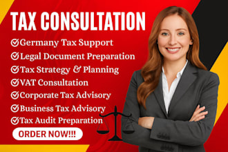 be your german tax advisor filing oss steuerberater german lawyer vat elster