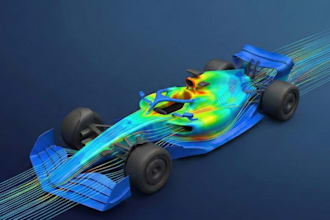 do 3d modeling and finite element on ansys abacus solidworks