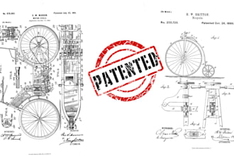 draw high quality patent drawings utility ready for patent filing as per uspto