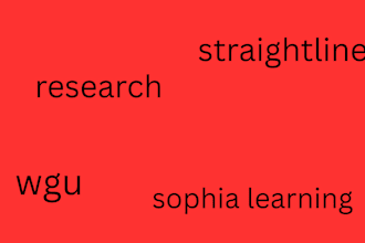 offer sophia learning,stralghterline,wgu and purdue