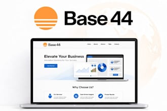 create high converting websites using base44