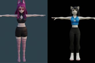 create custom sfm model, tf2 model, fnaf model, mmd model, gmod playermodel, vrc