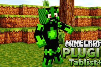 develop custom minecraft plugin for smp server, java minecraft, papermc server