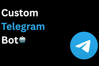 create a custom telegram bot