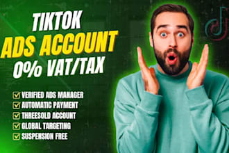create verified tiktok agency ads account, tik tok ads manager