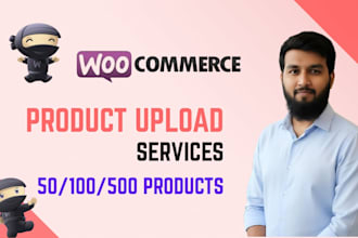 upload and add products to your wordpress woocommerce store