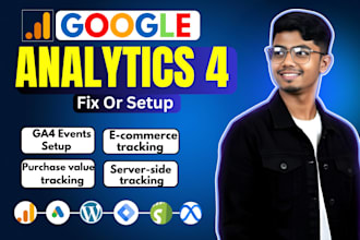 setup google analytics4 eommerce conversion tracking by GTM