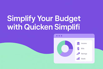 help you simplify your personal budget in quicken simplifi