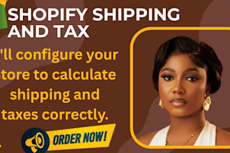 setup shopify shipping and tax shopify virtual assistant shipping and tax setup