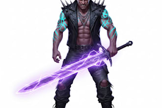 create ai generated characters and concept art