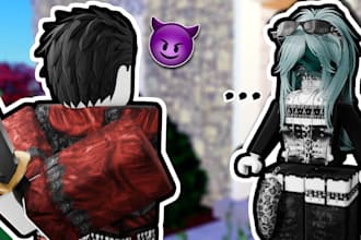 a cheap standard roblox thumbnail