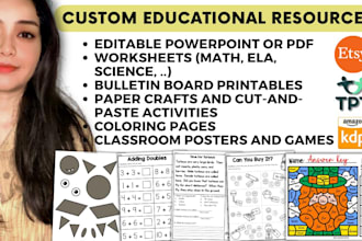 design math kids worksheets activity books for teachers pay teachers KDP etsy