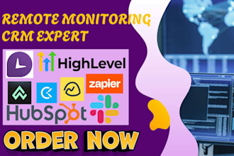 setup monitask basecamp teamviewer one clockify slack connnecteam remote crm