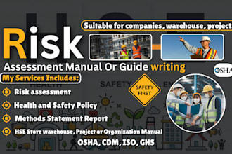 do a risk assessment guide, health and safety, company policy and procedure
