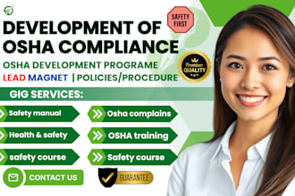 create osha compliant safety signs policies safety plan safety consultation hse