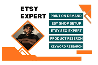 do etsy store setup with trending and high demand products