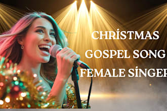 sing and produce your christmas song jingle or holiday music