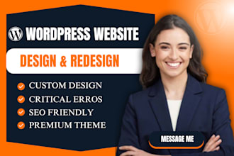 create wordpress website using elementor, wordpress elementor website