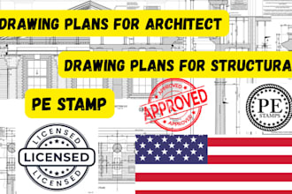 licensed architect structural engineering stamped  plans in minnesota, nt nevada
