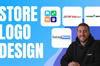 design a professional logo for your store