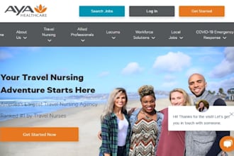 design squarespace nurse website family nurse iv therapy consulting website