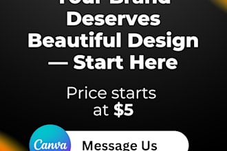 design canva templates for your brand