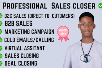 sales development representative salesperson close high ticket sales deals sdr