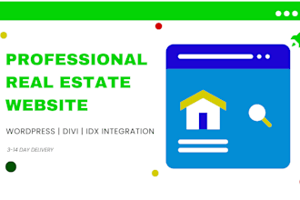 design a simple real estate website