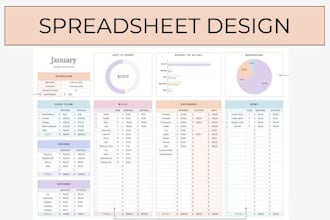 design etsy excel google sheet finance budget spreadsheet templates