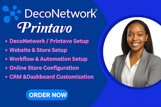 integrate deconetwork, printavo, imprintnext and sendgrid for your business