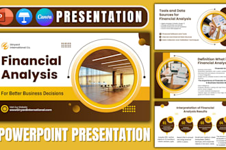 improve business presentation pitch deck canva powerpoint presentation template