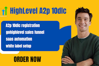 setup gohighlevel a2p 10dlc registration, go high level sms compliance