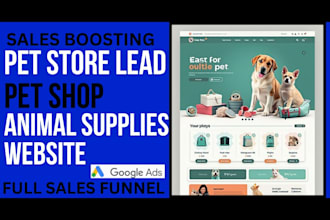 grow pet store leads dog food cat accessories pet shop animal supplies website