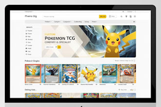 create pokemon tcg website magic card store pokemon shopify store ccg shop