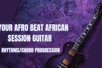 record afrobeat guitar loops afro pop highlife stems african session guitar
