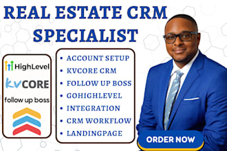 automate real estate gohighlevel kvcore followupboss pipeline lead nurture crm