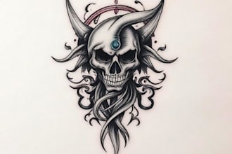 create unique custom tattoo any tattoo design, tattoo artist