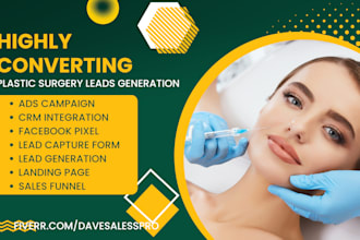 generate plastic surgery semaglutide lead cosmetic beauty peptide botox website