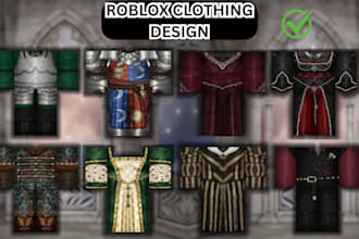 make high detailed roblox clothing hand drawn roblox clothing roblox emote logo