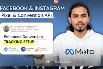 setup and fix facebook meta pixel conversion API ga4 tracking google tag manager