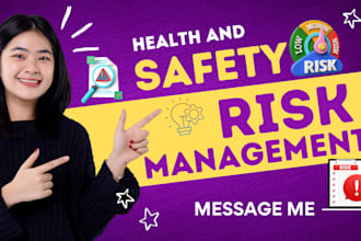 create a professional health and safety hazard analysis for your project