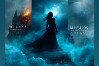 design fiction and fantasy book and ebook cover design