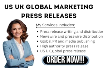 publish US UK global marketing press releases via strong newswire and presswire