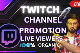 do twitch channel promotion